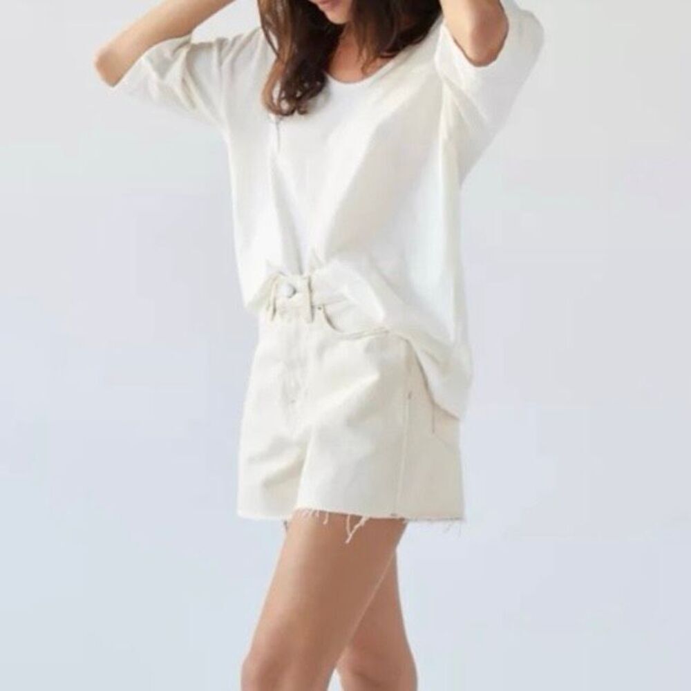 House of Harlow 1960 High Rise Mom Jeans Shorts 32